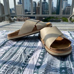 Free People tan sandals